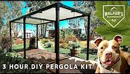 Easy DIY Pergola Kit To Spruce Up Any Yard! | Toja Grid Pergola