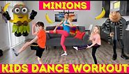 Kids Workout Dance - Despicable Me and Minion Dance Workout!