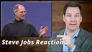 Communication Professor Reacts to Steve Jobs iPhone 1 Speech