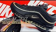 Nike Air Max 97 "Black Metallic Gold"