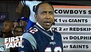 Stephen A. predicts every game of the Cowboys' 2019 season in front of Cowboys fans | First Take