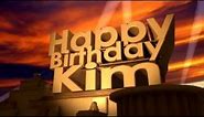 Happy Birthday Kim