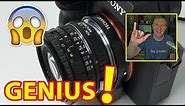 😱AUTOFOCUS WITH MANUAL FOCUS LENSES! Techart Pro Adapter for Sony a6300, a6500, A7ii, A7Rii