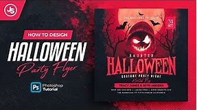 Halloween Flyer Design (Photoshop Tutorial)