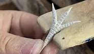 Silver feather pendant necklace making