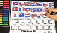 I draw all red white and blue country flags ❤️🤍💙 #flag
