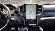 How to connect 13.6" Android 10 navigation radio for 2019 and later Dodge Ram