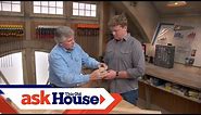 How to Fix a Loose Hand Railing End Cap | Ask This Old House