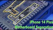 iPhone 14 Plus motherboard separation - what is the optimum temperature？
