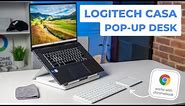 Logitech Casa Pop-Up Desk: Unboxing & Impressions