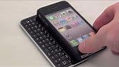 BEST KeyBoard Case for iPhone 4S & 4 Review | Demo | Konnet TouchEZ | iPhone 5