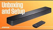 Bose TV Speaker – Unboxing and Setup