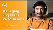 Amazon Software Engineering Manager (SDM) Interview: Managing Performance