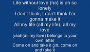 Jackson 5- who's loving you with lyrics
