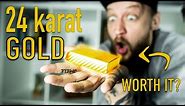 24 KARAT GOLD DECK OF CARDS - Is It Worth It?!