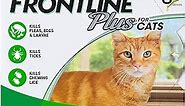 FRONTLINE Plus Flea and Tick Treatment for Cats Over 1.5 lbs., 8 Treatments