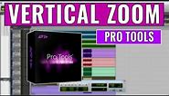 How to use Vertical Zoom in Pro Tools -- OBEDIA.com Avid Pro Tools Training and Tech Support