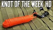 Access Paracord Quickly with a Deployment Lanyard - ITS Knot of the Week HD