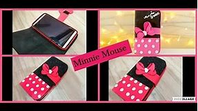 Minnie Mouse SMARTPHONE CASE DIY, Phone case HANDMADE