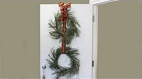 Hanging Two Wreaths on Your Door | Professional Wreath Hanging Techniques