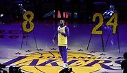 Los Angeles Lakers Pay Tribute To Kobe Bryant