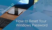 How to reset a Microsoft Account password for Windows 10 or recover a Local Account password