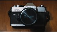 Canon FTb - A 35mm Film Camera - "How To" and Review