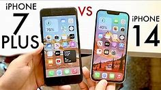 iPhone 14 Vs iPhone 7 Plus! (Comparison) (Review)