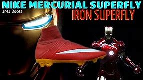 Nike Mercurial Superfly 5 Custom Iron Man - 1M1Boots