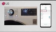 [LG ThinQ + Clothes Dryer] - How to use LG Tumble Dryer functions via LG ThinQ (Android phone)