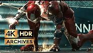 Iron Man 2 [ 4K - HDR ] vs Ivan Vanko (Whiplash) - Monaco Fight ● Suit Up Scene ● (2010)