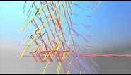Tensegrity 3-D Space Frame Animation