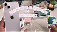 📱💕Iphone 13 (pink) Unboxing + Accessories || Shein Haul🛍
