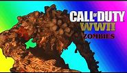 COD WW2 Zombies Funny Moments - Easter Egg Boss and POOB Clan Tryouts!