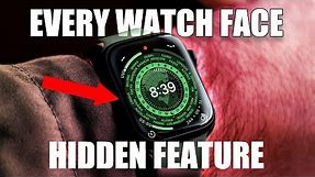 Apple Watch (ALL WATCHFACE Hidden Features!) Series 3 - 8