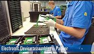 Electronic Device Assembly & Packing Process From Start To Finish.