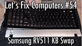 LFC#54 - Samsung RV511 KB Swap