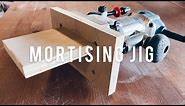 Quick and Easy Router Mortising Jig | Domino Jig | DIY
