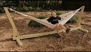 How To Build A Hammock Stand | Easy Woodworking Project