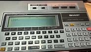 Sharp PC 1600 complete System with Floppy Disk and 4 Clolour DinA4 Printer