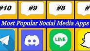 Best Social Media apps | Most used social media app in the world