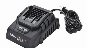 Hyper Tough 20V Lithium-ion Battery Fast Charger for Hyper Tough 20V Rechargeable Batteries