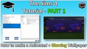 The Sims 4 Tutorial: How to make an Animated Wallpaper - PART 1