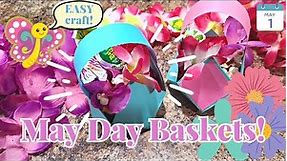 🌞May Day Basket Craft🪻 - EASY!!!😘