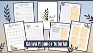April 2022 CANVA Planner Tutorial ~ Designing a Printable Planner on Canva