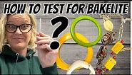 How to Test for Bakelite at Home! Testing Vintage Costume Jewelry