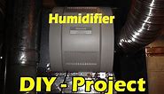 Honeywell Humidifier Install - YOU CAN DO IT in 1 HOUR!!! 🔥🔥🔥