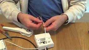 How to install a TELEPHONE EXTENSION SOCKET