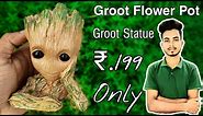 Groot Flower Pot Unboxing & Full Review⚡Groot Statue⚡Groot Figure⚡Groot Toy⚡Groot Cartoon⚡By RiM🔥