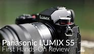 Panasonic LUMIX S5 // The ULTIMATE hybrid camera? // First Hands-On Review